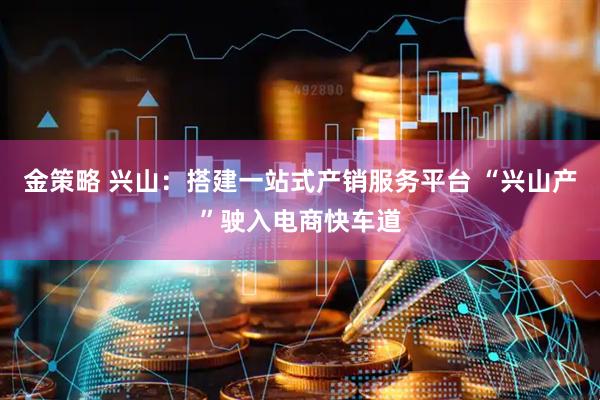 金策略 兴山:搭建一站式产销服务平台 “兴山产”驶入电商快车道