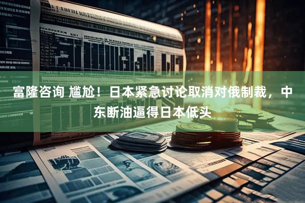 富隆咨询 尴尬！日本紧急讨论取消对俄制裁，中东断油逼得日本低头