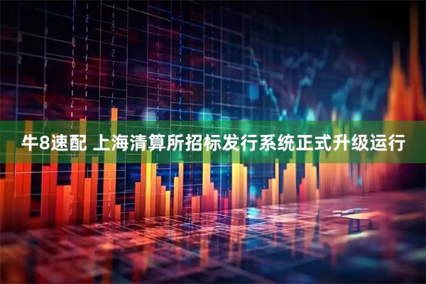 牛8速配 上海清算所招标发行系统正式升级运行