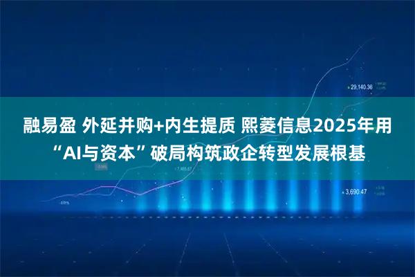 融易盈 外延并购+内生提质 熙菱信息2025年用“AI与资本”破局构筑政企转型发展根基